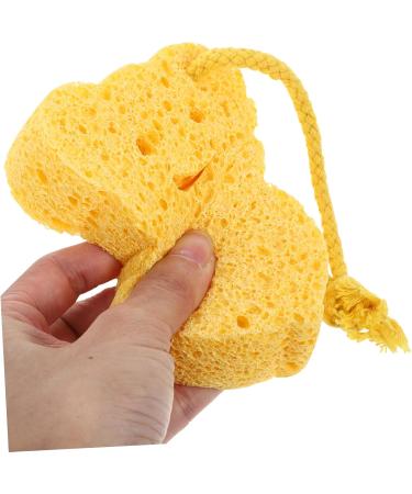 HAPINARY 1pc Shower Wipe Sponges Bathing Sponge Foam Rub Shower Sponge Bath Sponge Bathing Brush Shower Brush Pouf Bath Sponge Wood Pulp Fiber Bath Cotton Body - Buy Online on GoSupps.com