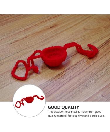 Frcolor 3-Piece Nose Mask Set | Outdoor Protection | Cycling Nose Cover | Red 1 Pack - Ideal for Activities - Buy Online on GoSupps.com
