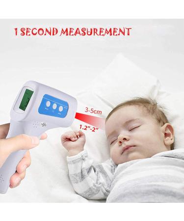 Aspect Medical Non Contact Infrared Thermometer for Adults & Babies | Accurate Touchless Digital Thermometer with Fever Alarm | 3-in-1 Body, Surface, Room Temperature - Buy Online on GoSupps.com