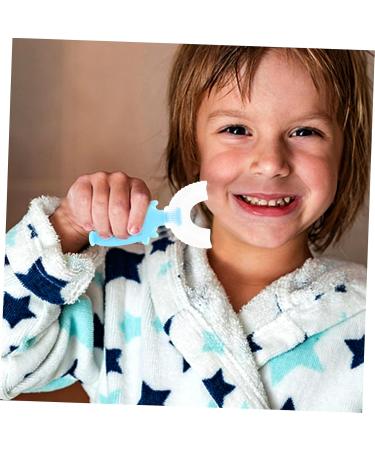 FOMIYES 24-Pack U-Shaped Children's Toothbrushes | Best Kids Toothbrush for Easy & Effective Dental Care - Buy Online on GoSupps.com