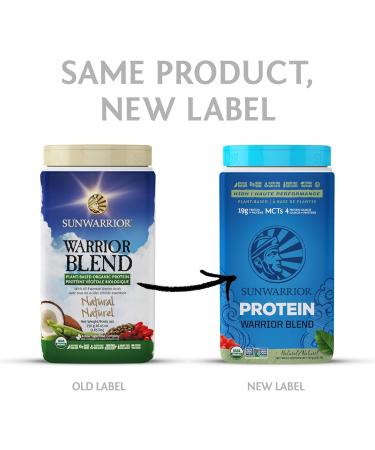 Sunwarrior Warrior Blend Protein Natural 3.0 750 G 750 gram Natural 750 g - Buy Online on GoSupps.com