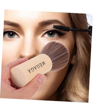 Beavorty Record Cleaning Brush Foundation Makeup Brush Make up face Blending face Makeup Setting Powder Brush Foundation Brush Highlighter Hair Fluffy Miss - Buy Online on GoSupps.com