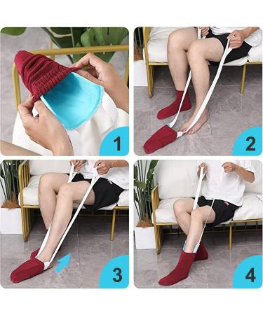 Shop Sock & Stocking Aid | Easy Sock Helper for Elderly Disabled & Pregnant Women - International Shipping - Buy Online on GoSupps.com