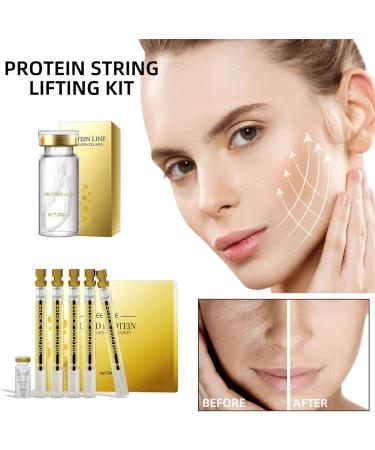 InstaLift Protein Thread Lifting Set Collagen Silk Threads for Silk Thread Lifting Thread Lifting for Skin Tightening Lifting Face for Lifting the Jawline 15 ml + 20 Pieces - Buy Online on GoSupps.com