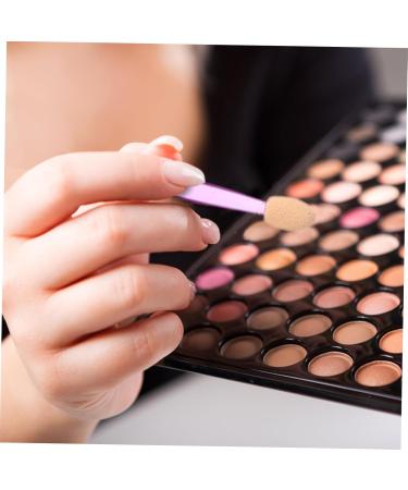 Hemoton 500 Pcs 5 Boxes Double Ended Eyeshadow Brush Eyeshadow Makeup Sponge Cream Applicator Plastic - Buy Online on GoSupps.com