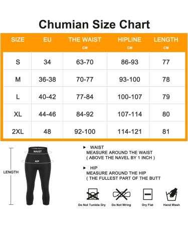 Chumian Women's Sauna Jogging Pants | Hot Thermo Sweat Leggings for Weight Loss & Training - Buy Online on GoSupps.com