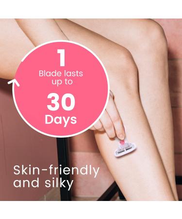 Mini Travel 5 Blades Razor for Women Includes 1 Mini Razor 1 Travel Case - Buy Online on GoSupps.com