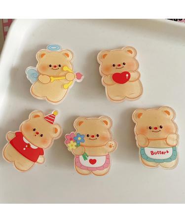 Cartoon Clip Bear Hair Clip with Yellow Bear Headdress Bear Hair Clip Perfect for Most Hair Types Angela - Buy Online on GoSupps.com