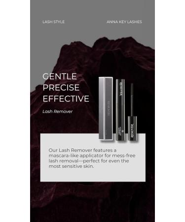  Anna Key Lashes Eyelash Extension Remover | Brush Applicator for Precise Removal Formula with Geranium Oil | Fast Removal Safe for Sensitive Eyes | 5ml France - Buy Online on GoSupps.com