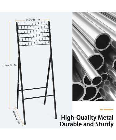 Winartton Metal Braiding Hair Rack with 72 Pegs - Foldable Stand for Time-saving Hair Braiding - Extension Separator - Buy Online on GoSupps.com