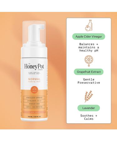 The Honey Pot Co. Herbal Infused Feminine Wash for Sensitive Skin - pH Balanced, Paraben and Sulfate Free - 5.51 fl oz - Buy Online on GoSupps.com