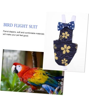 Shop Bcoath Parrot Diaper & Flight Suit - Comfortable Pet Bird Clothing for Nymphensittich & Parrots | International Shipping - Buy Online on GoSupps.com