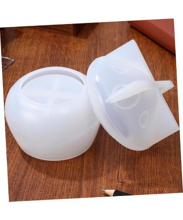 NUOBESTY 2pcs Mushroom Mold Silicone Molds Jar with Lid Storage Jar Mushroom Jar Diy Mold Supplies Epoxy - Buy Online on GoSupps.com