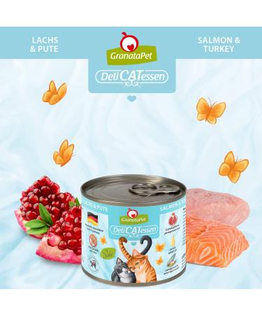 Granapet Delicatessen Multipack 1 - Grain-Free Wet Cat Food High Meat Content 6x200g Trial Pack | Premium Quality - Buy Online on GoSupps.com