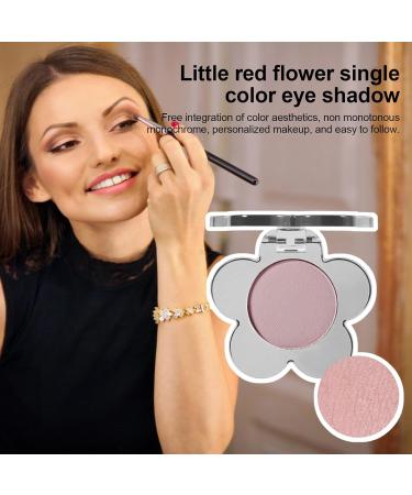 Matte Eyeshadow Singles Highly Pigmented Eye Makeup Eyeshadow Makeup Highlighter Matte Flower Shape Eye Shadow Long Lasting Wear Glitter Primer Palette 102 - Buy Online on GoSupps.com