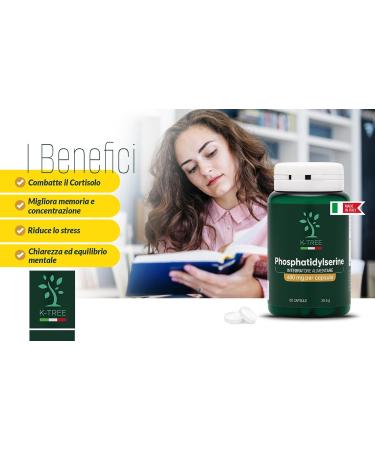 kappaviemmeshopUE Phosphatidylserine Ps 1000 mg Contrast Cortisol Cortisol Blocker 3 Months Improves Memory and Concentration Reduces Stress Supplement Anxiety relaxes and protects the mind - Buy Online on GoSupps.com