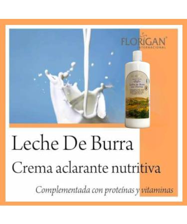 Nutritive Skin Lotion "Leche de Burra" with Herb & Yuca Extracts Florigan 1lt. - Buy Online on GoSupps.com
