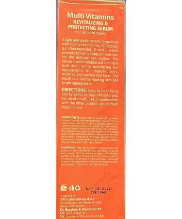 Absolute Care Clean Beauty Multi Vitamins Serum 1.69 Fl. Oz - Revitalizing & Protecting for All Skin Types | Shop Internationally - Buy Online on GoSupps.com