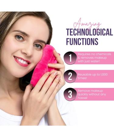 The Original Miss Pouty MakeUp Vanisher Eraser Cloth With Integrated Glove- Removes Make Up With Just Water - Buy Online on GoSupps.com