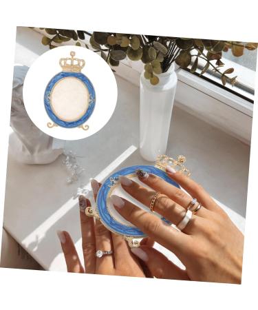  HONMEET Nail Palette Nail Polish Plate Makeup Palette Makeup Mixing Palette Makeup Plate Resin Nail Art Palette Makeup Mixing Tray Plates - Buy Online on GoSupps.com