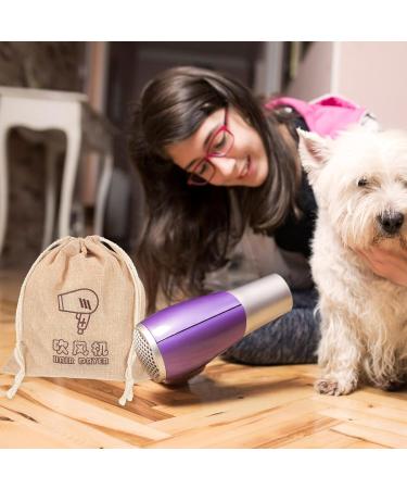 LALAFINA 2pcs Travel Supplies Travel Stuff Drawstring Storage Bag Velvet Bag Hair Dryer Travel Bag - Buy Online on GoSupps.com