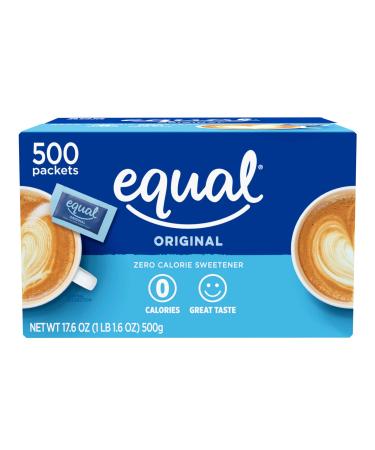 Equal Sugar Substitute Equal 500-Count Packets 500 Count (Pack of 1)