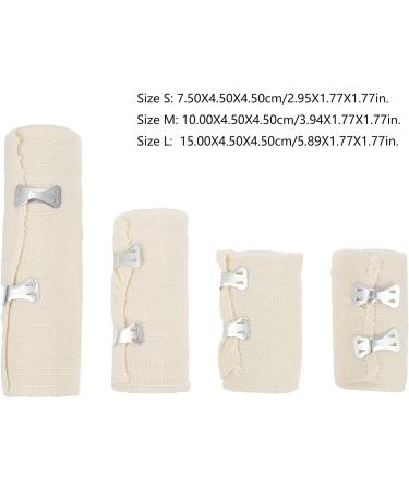 Baluue 4 Rolls Elastic Band Gauze Pads - Non Woven Stretchy Self Adherent Wrap | Medical Cohesive Tape for Protection - International Shipping Available - Buy Online on GoSupps.com