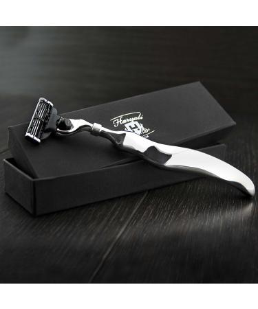Dreikant Razor Blade - German Stainless Steel Compatible with Lady Finger Hollow Handle | Perfect Gift Idea for Him/Her - Buy Online on GoSupps.com
