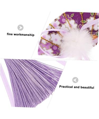 Beavorty Japanese Hair Clip 3 Pairs Scalloped Tassel Hair Clip retro decor headbands for hair clips for plush ball hair clip New Year Headdress New Year Hair Pin blush - Buy Online on GoSupps.com