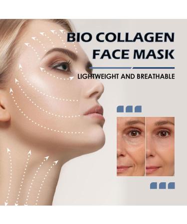 Skinglo Biocollagen Deep Mask | Hydrating Glow & Anti-Aging Facial Sheet Mask | 1 Box Collagen Boost - Buy Online on GoSupps.com