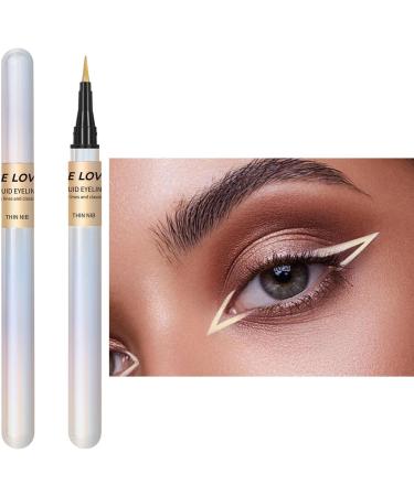 Makeup Eyeliner Liquid - Waterproof Fine Tip Matte Eye Liner Pens - Smooth Quick Drying Long-Lasting Eye Liners for Eye Makeup All Eye Shapes Women Makeup Shows 03# - Buy Online on GoSupps.com