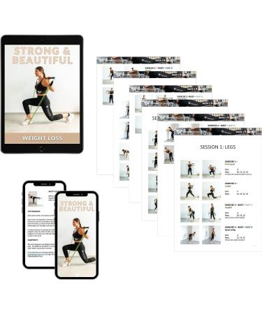 SmartWorkout Professional Resistance Bands Set - 19 Piece Strength Training Kit 120 kg Resistance Complete Fitness Program & Accessories for Optimal Results - Buy Online on GoSupps.com