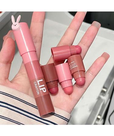  Fyearfly 4-in-1 matte lipstick multi-colored multi-glove makeup lip product non-sticky long-lasting perfect for everyday wear travel and parties for women and girls. - Buy Online on GoSupps.com