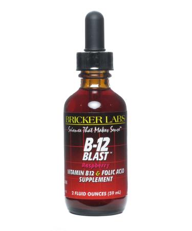 Bricker Labs B-12 Blast Raspberry Liq 2 oz ( Multi-Pack)