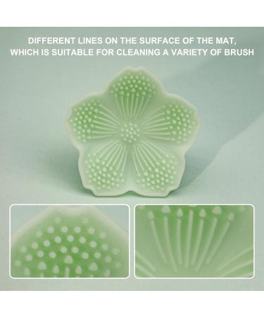 Silicone Make-Up Brush Cleaning Mat | Portable & Eco-Friendly Pad for Quick Brush Cleaning - Buy Online on GoSupps.com