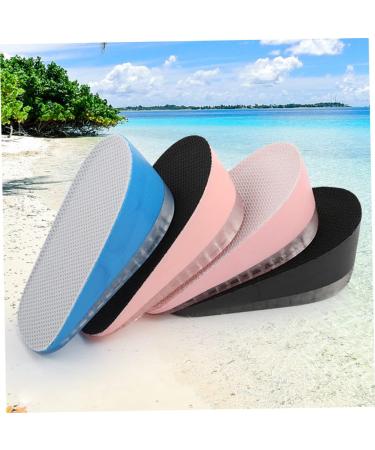 Healvian Gel Heel Wedge Insoles for Men - Height Increasing Shoe Lift Inserts (3 Pairs) - Comfortable Damping Cushion for Elevation and Support - Buy Online on GoSupps.com