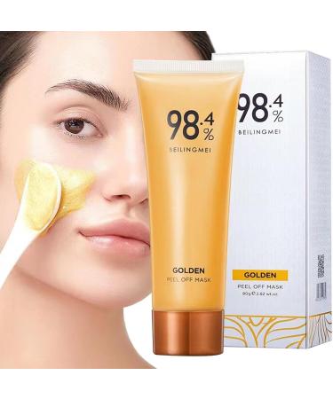 Gold Foil Peel Off 98.4% Gold Facial Remover Moisturizing Cleansing Facial Reduces Fine Lines Cleans Pores - Buy Online on GoSupps.com