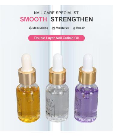 Huile pour Cuticules et Ongles Nourrissante Hydratante Fortifiante pour R sultats en Salon 3 Bouteilles - Buy Online on GoSupps.com