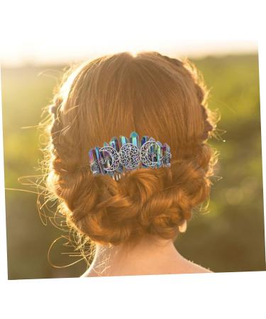 Ipetboom 1pc Niang Silver 20-tooth Hair Comb Wire Bridal Veil Comb Hair Decorations for Women Exquisite Headwear Pearl Hair Accessories Combs Tuck Comb Copper Wire Bride Silver Wire Natural - Buy Online on GoSupps.com