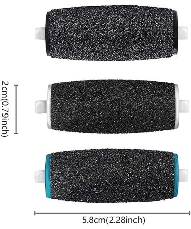 Pack of 9 Replacement Rollers for Electric Callus Remover - Ultimate Foot Care Tool for Smooth Healthy Feet | International Shipping Available - Buy Online on GoSupps.com