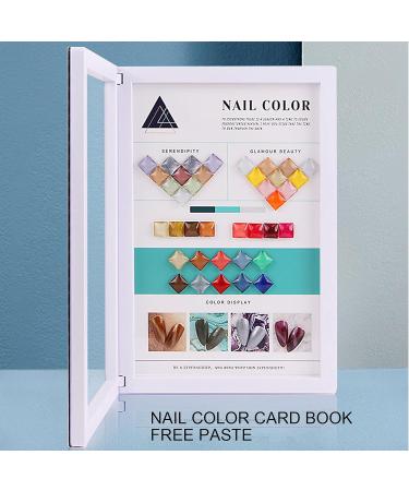 Nail Tip Display Book Nail Color Card Book 42 48 Freely Placed and Pasted for Nail Salon - Buy Online on GoSupps.com