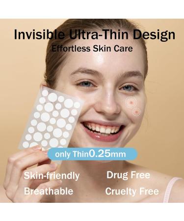 Buy Hydrocolloid Pimple Patch - Overnight Acne Spot Treatment for All Skin Types | Cruelty-Free | Blemish Cover (36 Patches - Buy Online on GoSupps.com
