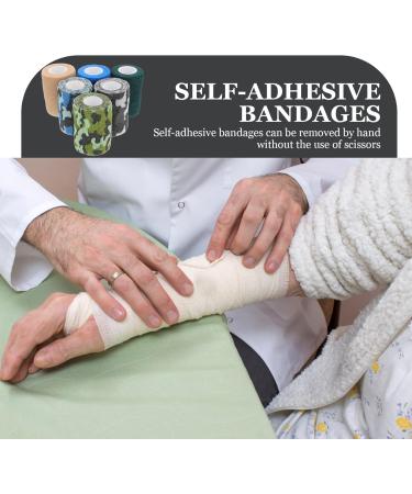 Buy White Duct Tape 12PCS - Flexible Stretch Tape for Sports Injuries | Non-Woven 7.5cm x 4.5m - Buy Online on GoSupps.com