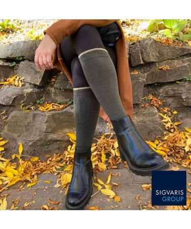 Sigvaris Merino Wool Outdoor Calf-High Compression Socks | 15-20mmHg | International Shipping Available - Buy Online on GoSupps.com