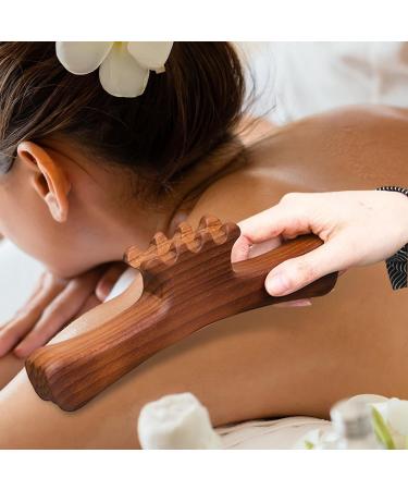 Colcolo Gua Sha Stick - Wooden Massage Tool for Neck & Back Relief | SPA Quality Manual Hand Massager - Buy Online on GoSupps.com