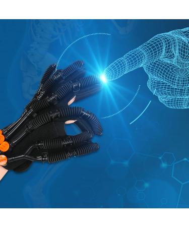 Finger Rehabilitation Trainer Robot Gloves | Hand Wrist Exerciser Glove | L Size (Left Hand) - Soft Resin Fibre Orthotics for Effective Rehabilitation - Buy Online on GoSupps.com