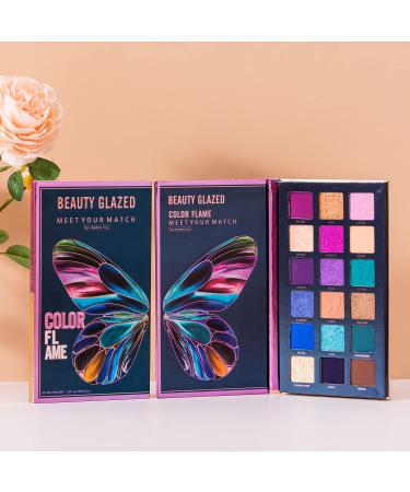 18 Colors Pearl Matte Shimmer Eyeshadow - Bright Silky Glitter & Metallic Shades for Stunning Looks | International Shipping Available - Buy Online on GoSupps.com