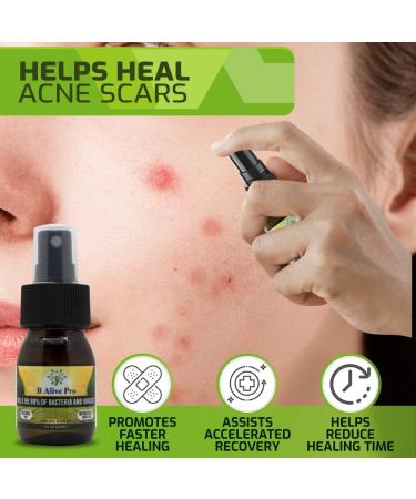 B Alive Pro Antimicrobial Hand & Face Spray - Non-Toxic Cleansing Formula - Safe for Mouth, Nose, Ears, Eyes - 30ml - Buy Online on GoSupps.com