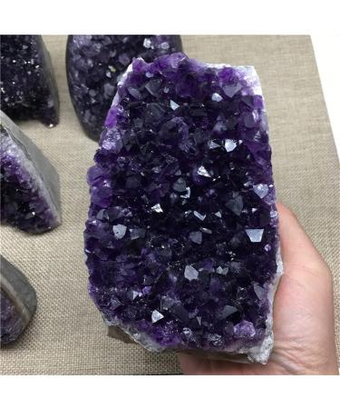 Natural Uruguay Dream Amethyst Quartz Crystal Cluster Specimen 1pc Stone Crystal Cluster (Color : 1.2-1.3kg) - Buy Online on GoSupps.com