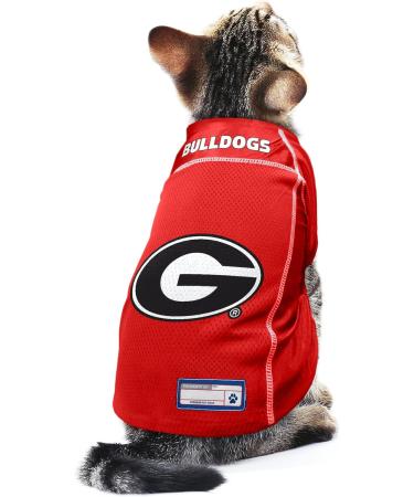 Little Earth NCAA Georgia Bulldogs Pet Jersey X-Large | Officially Licensed Dog Apparel for Bulldogs Fans - Buy Online on GoSupps.com